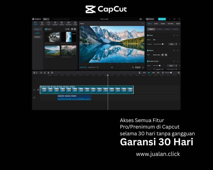 Capcut Pro 30 Hari
