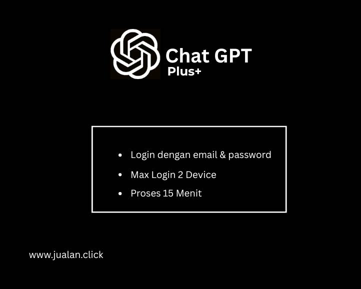 Chat GPT Plus+ 30 Hari