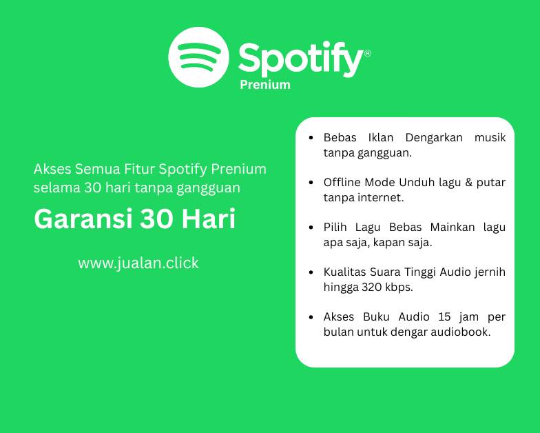 Spotify Premium 30 Hari