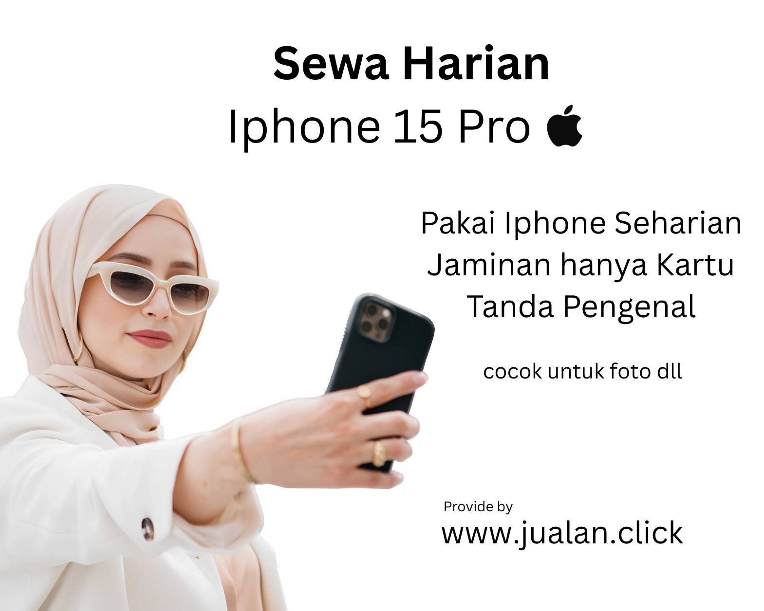SEWA Iphone 15 Pro Pink