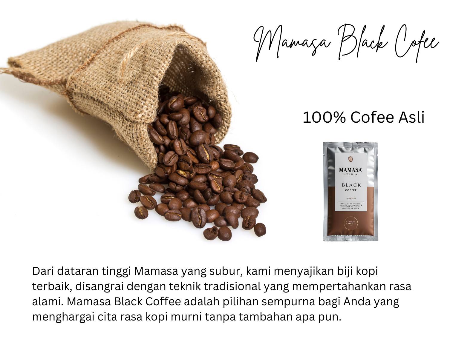 Mamasa Black Cofee|Kopi Hitam Mamasa