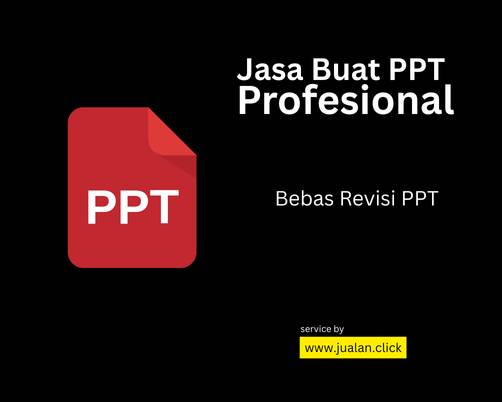 Jasa Buat PPT profesional