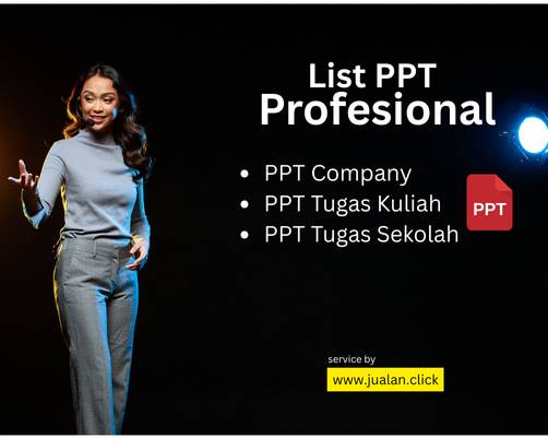 Jasa Buat PPT profesional